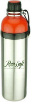 Sports Bottles: 17oz Stainless Steel with Plastic Colored Top Sports Bottles